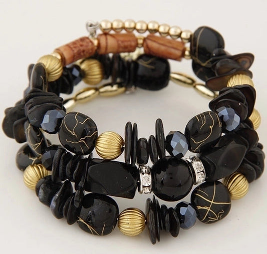 Bohemian Wraparound Bracelets